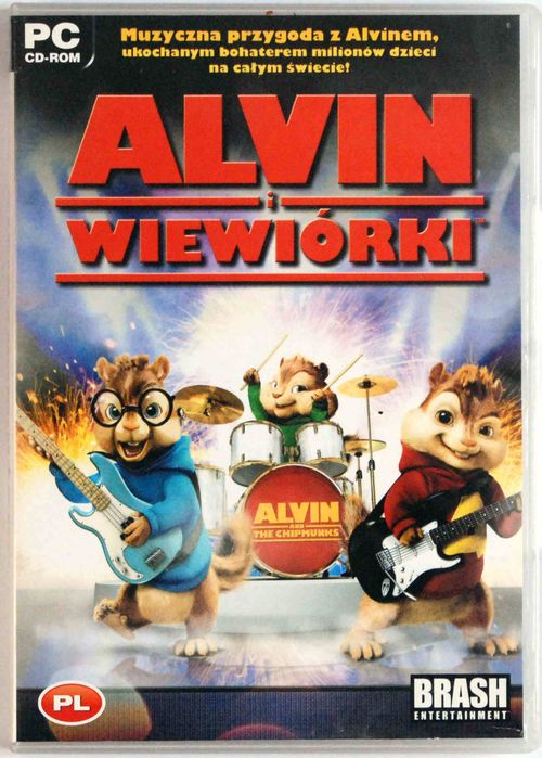 PC CD-ROM Alvin I Wiewiórki 2007r.