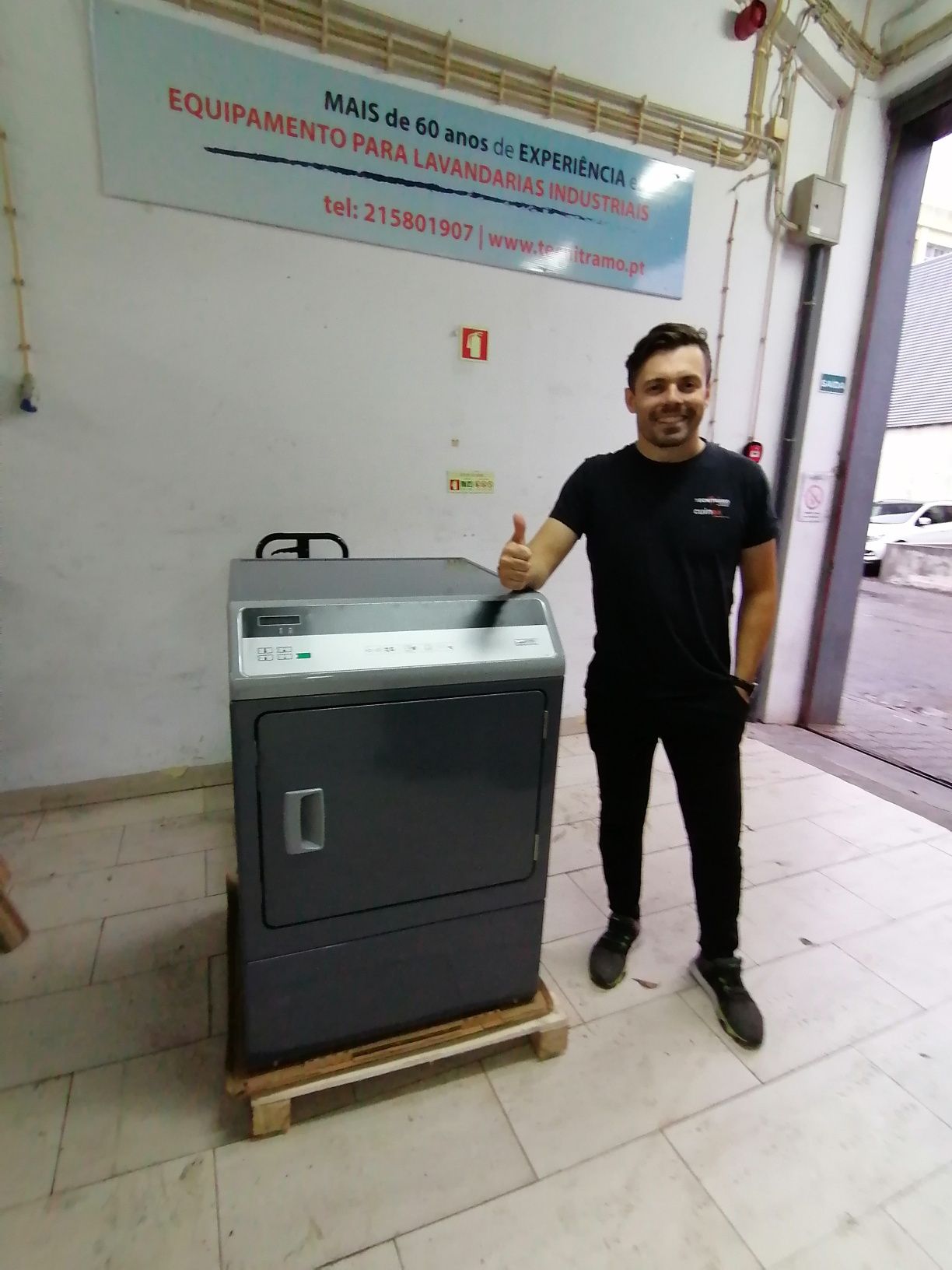 Máquina de secar roupa Self service lavandaria industrial lar