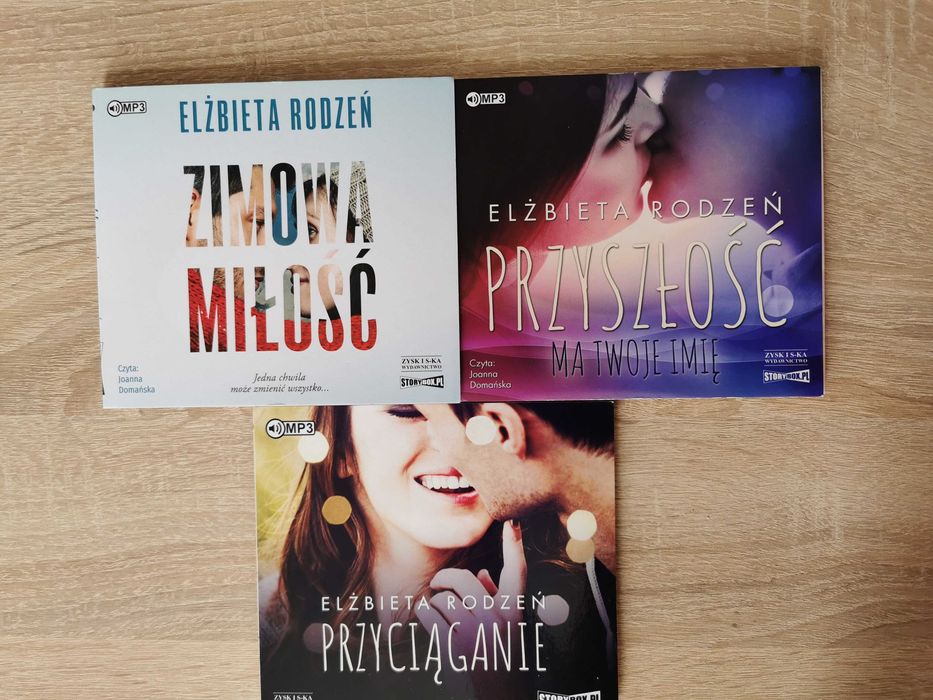 Audiobook Elżbieta Rodzeń 3szt zestaw przyciąganie