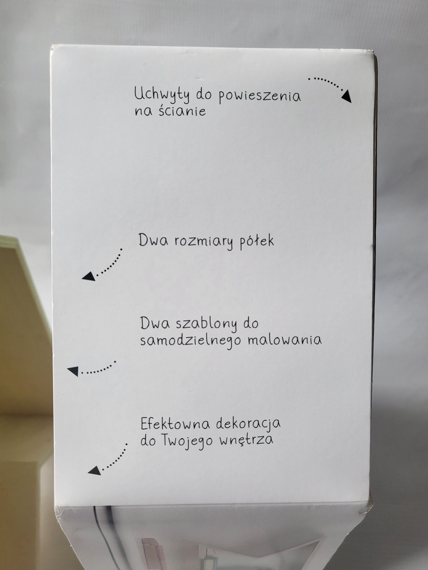 Półka ścienna do malowania Smukee