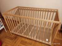 Łóżeczko niemowlęce 60x120 IKEA SNIGLAR 2szt