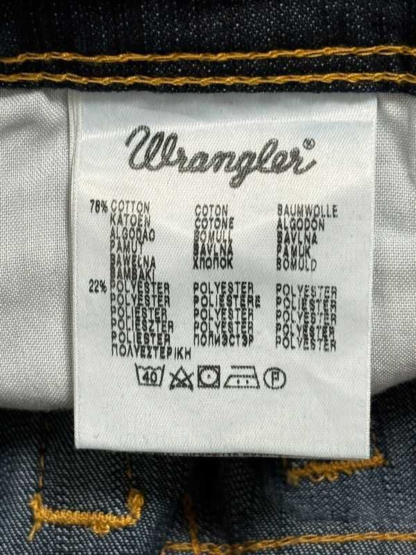 Wrangler Regular Fit W31 L34 Męskie Jeansy Granatowe – Nowe z Metką