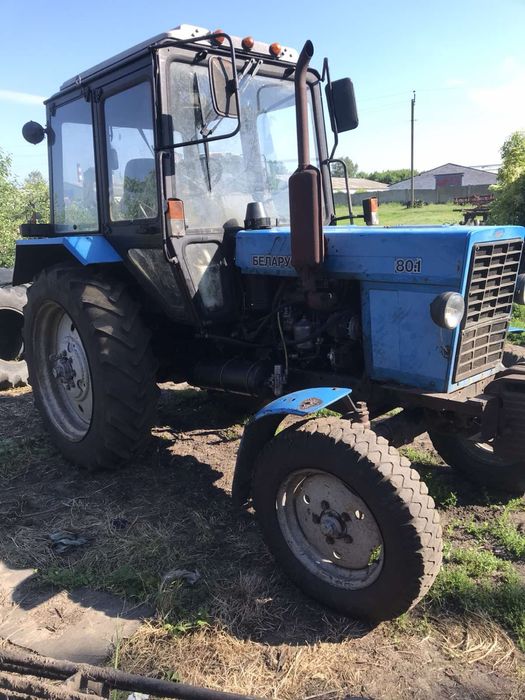 Трактор Білорус 80.1 + Плуг