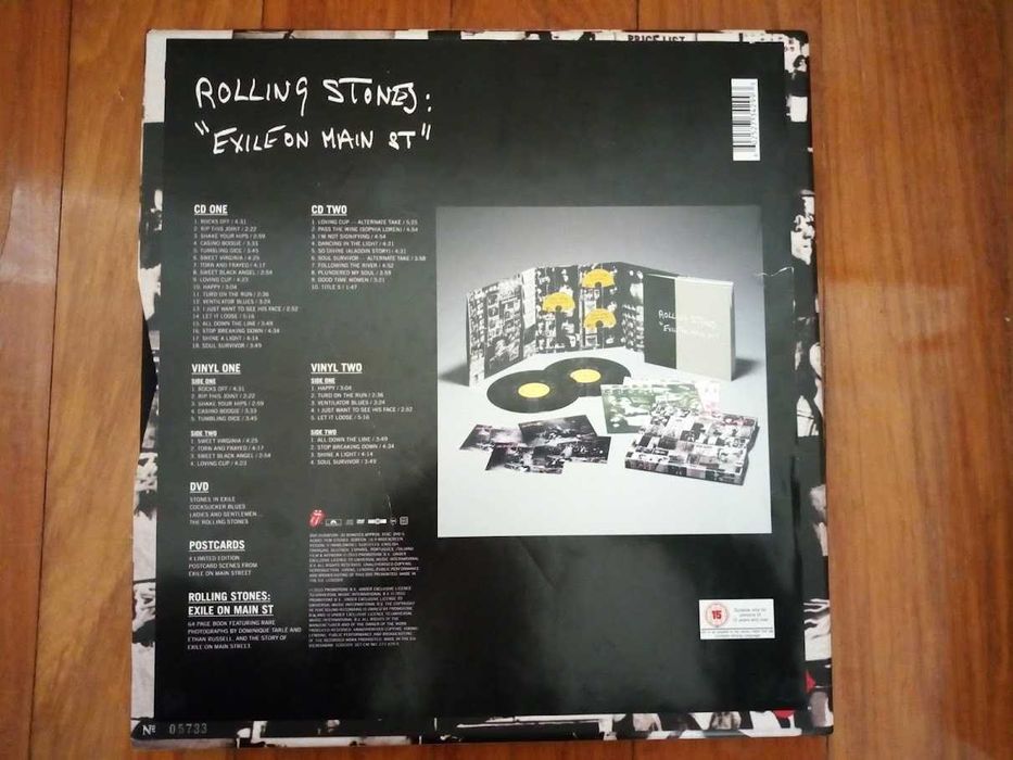 The Rolling Stones ‎– Exile On Main St. BOX SET