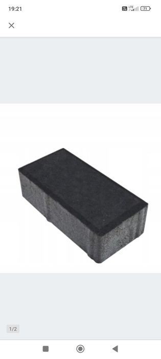 Kostka brukowa Holland 6 cm grafitowa  4m/kw