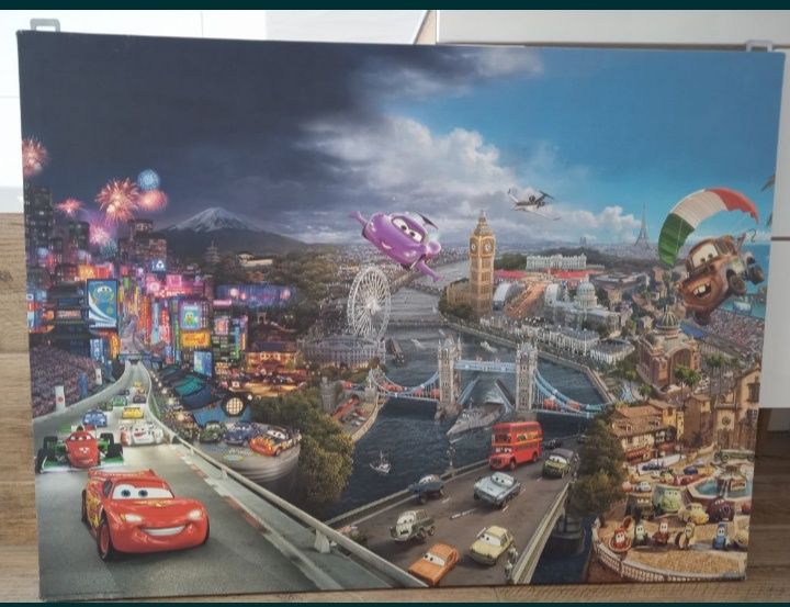Obraz*100x76*Zygzak*Auta*Cars