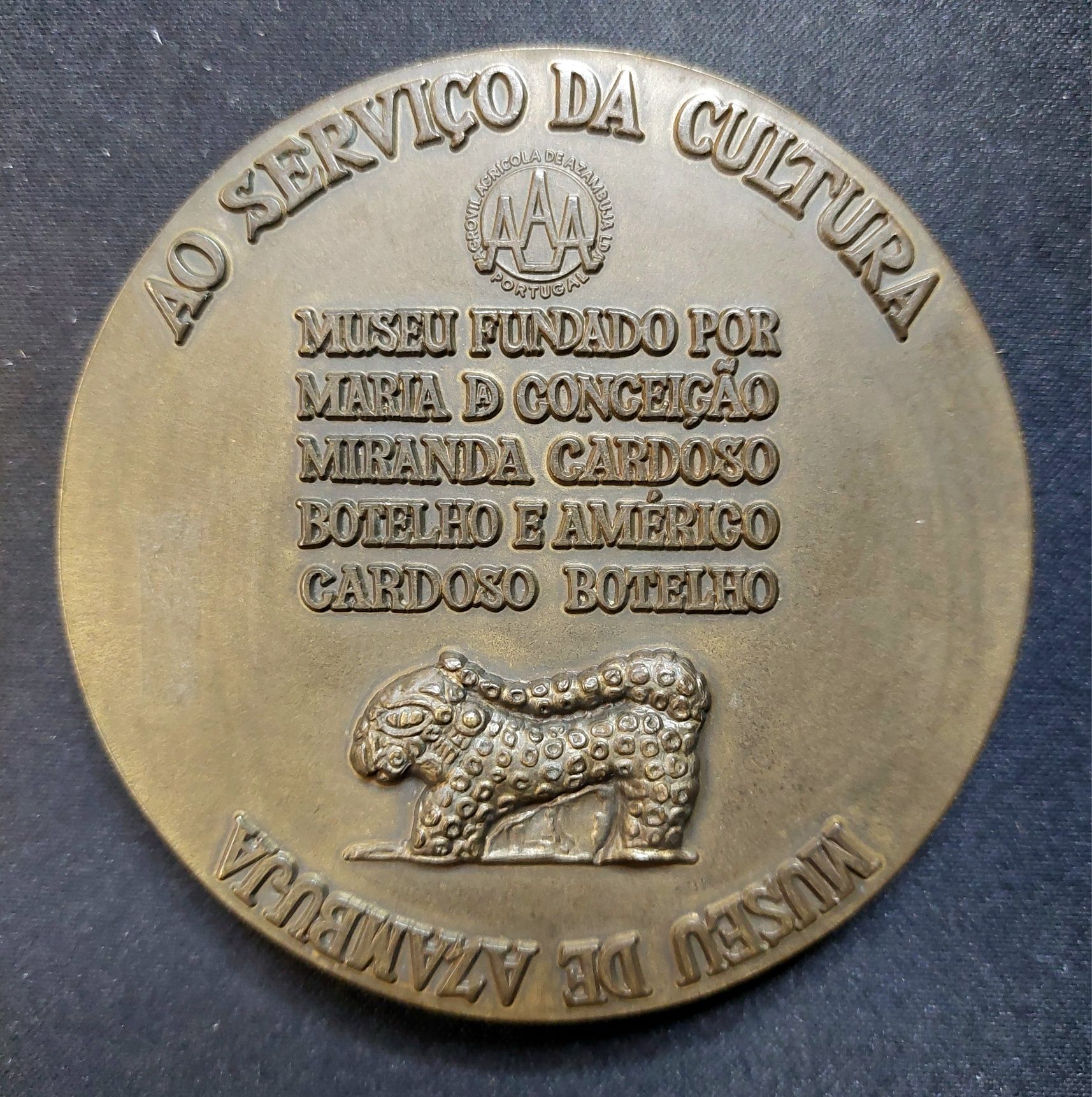 Medalha MUSEU DE AZAMBUJA - Medalha de João Fragoso 1973