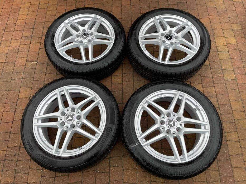 3743. Koła zimowe Mercedes CLA W177 W247 5x112 ET44 205/55/17 2023/24r