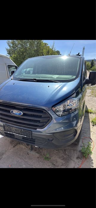 Ford custom lift kompletny przod maska zderzak blotniki blue metalic