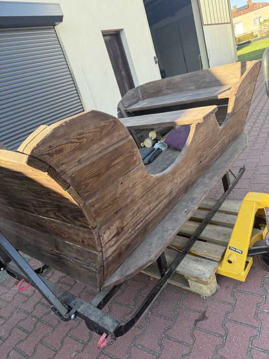 Sanie z dyszlem idealne do quada