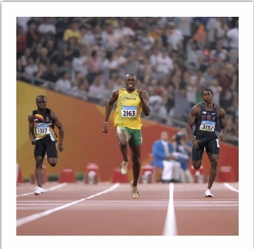 Papel fotográfico Premium - Usain Bolt