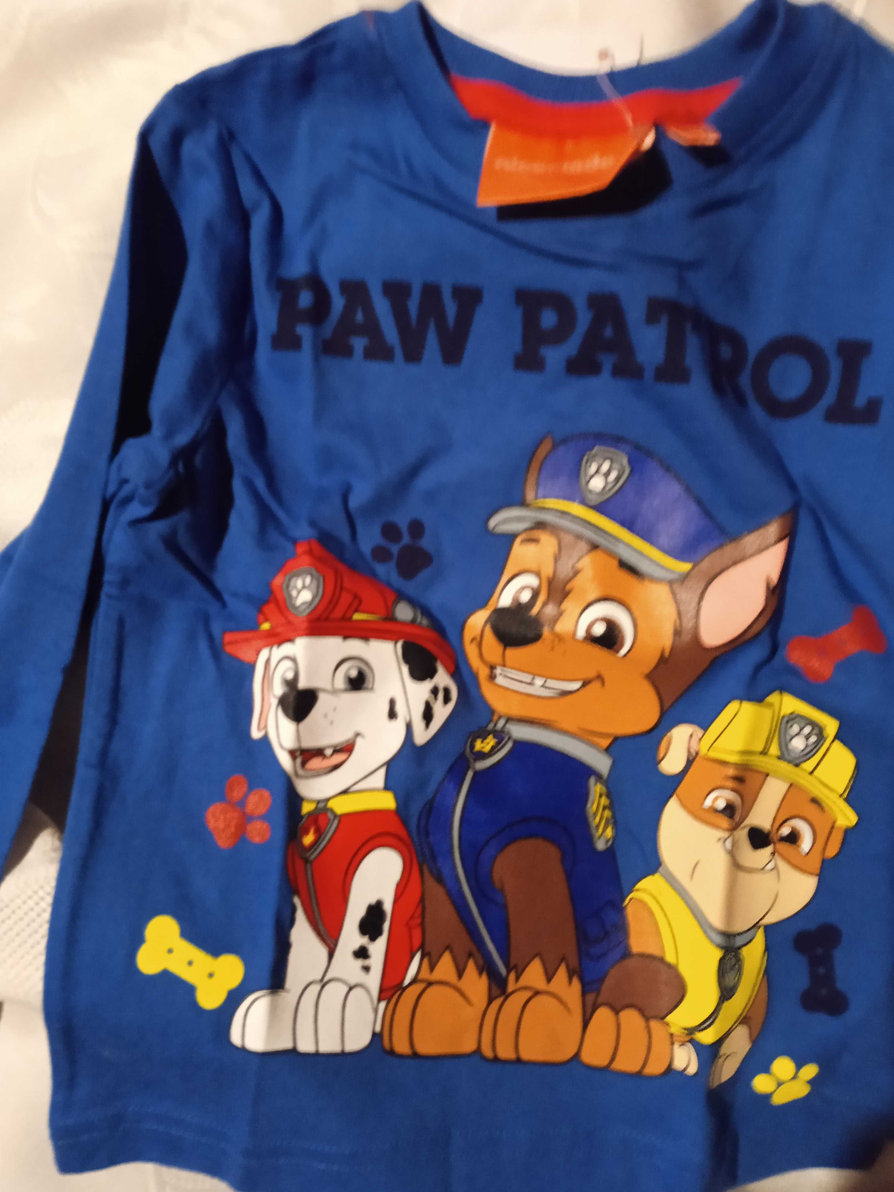 Bluzeczka Psi Patrol niebieska rozmiar 92    24