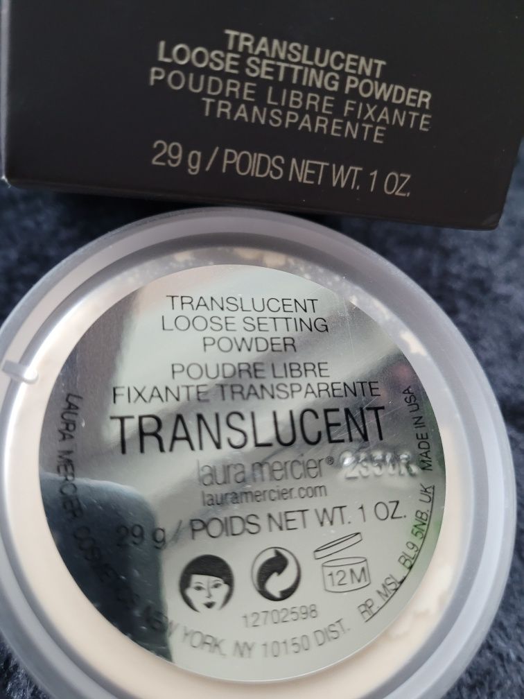 Nowy sypki puder transparentny Laura Mercier kolor light