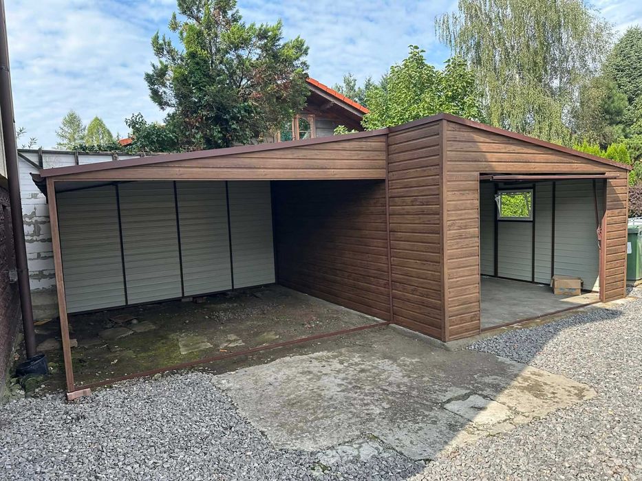 Garażę blaszane/wiaty