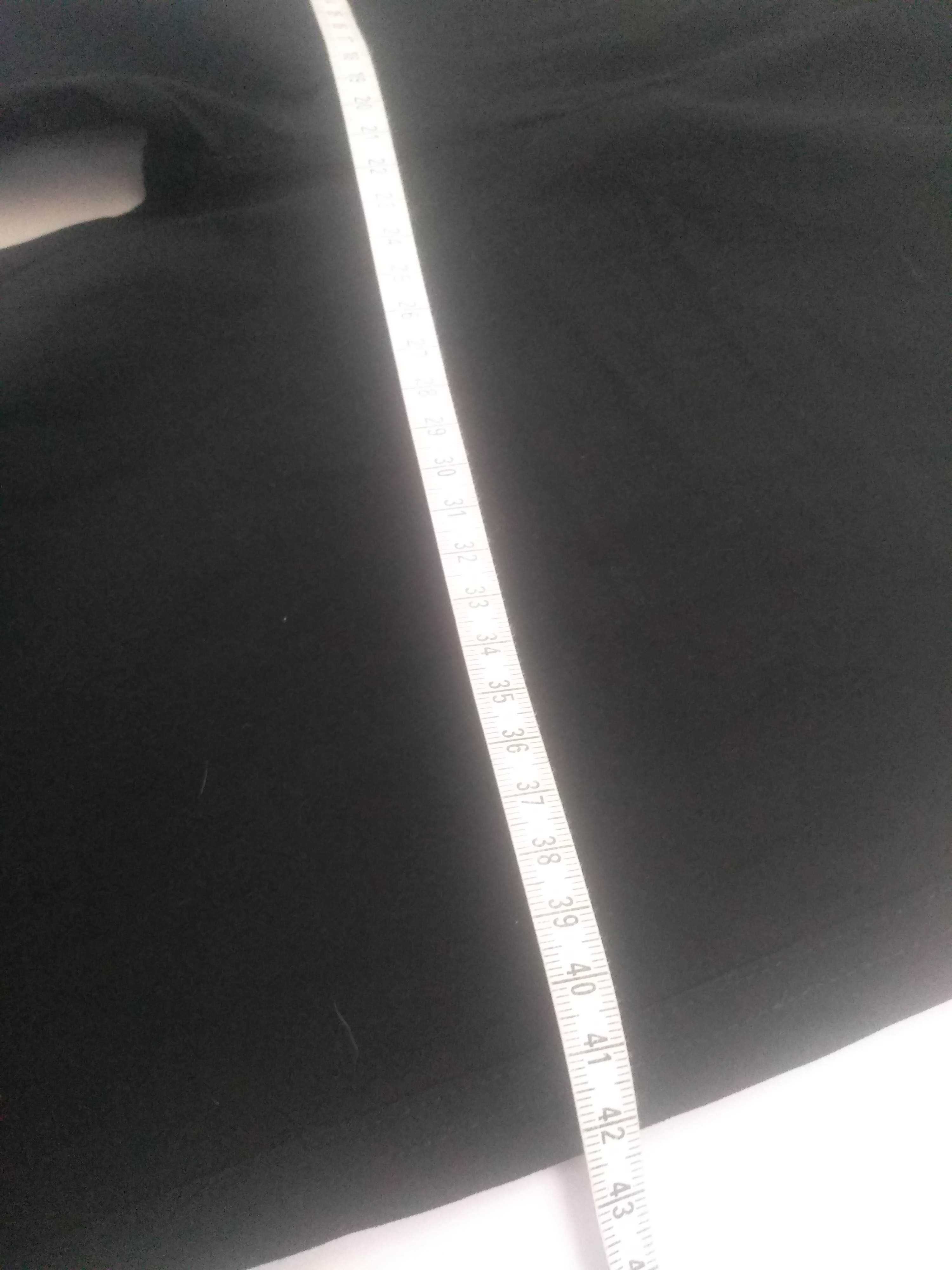 Eleganckie czarne spodnie elastyczne 34 36 xs s nowe