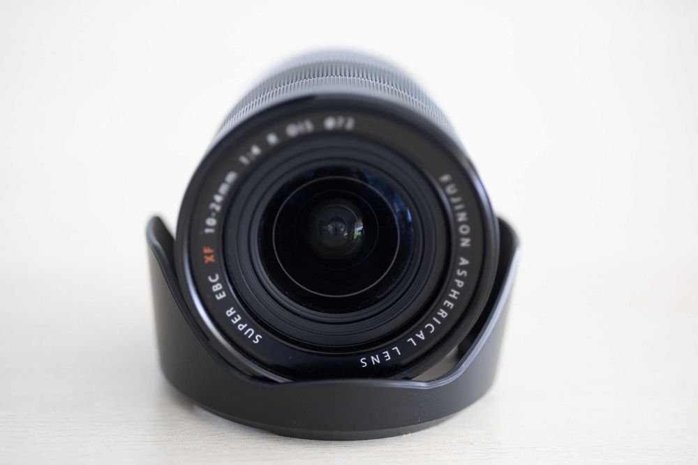 Objetiva Fujifilm: 10 - 28mm