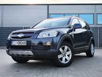 Chevrolet Captiva 2.4+Gaz, 7-osobowy, 4x4, Polski Salon, Hak, auto alarm
