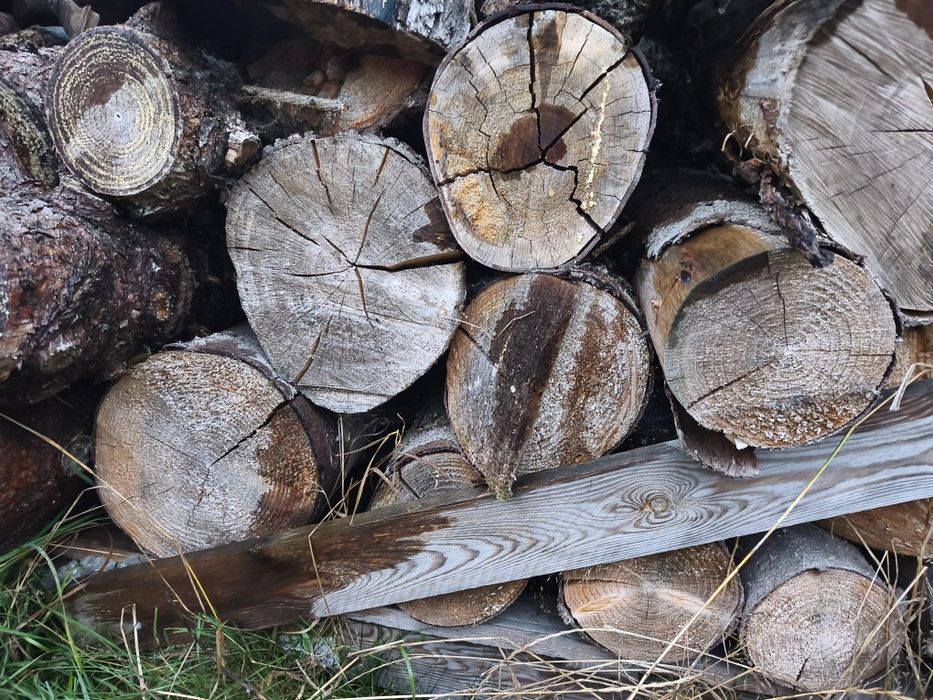 Drewno opałowe sosna świerk wałki