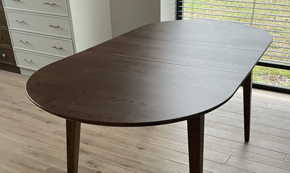 Стіл дубовий розкладний