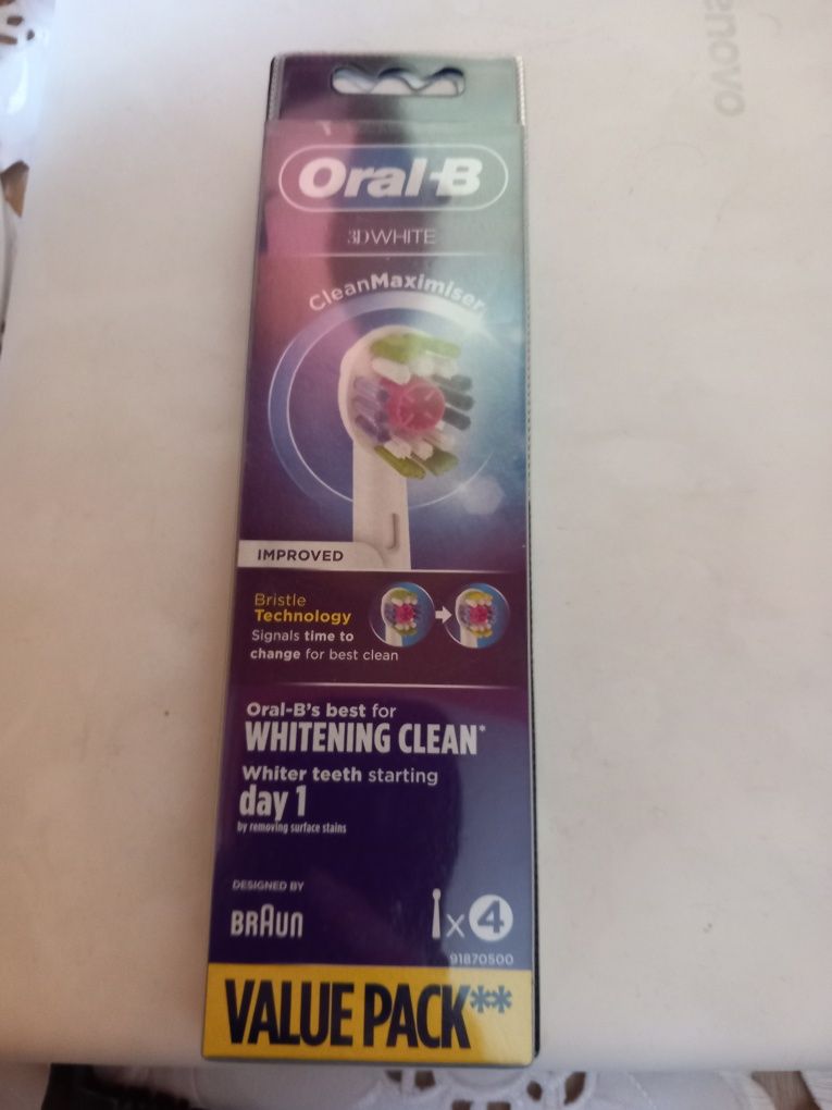 Końcówki Oral B 3 sztuki!