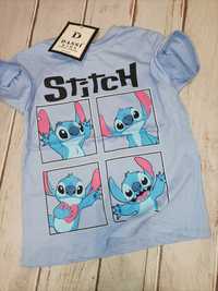Ostatnie rozmiary Błękitna koszulka Stitch 104-110