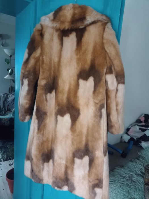 Futro sztuczne płaszcz futrzany viralowe