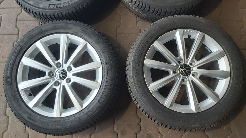 Koła Zimowe VW T-ROC  TOURAN CADDY PASSAT  215/55R17