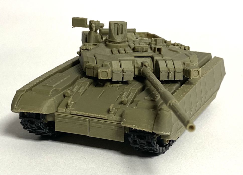 T-84 BM Оплот 1:35/1:48/1:72 рухома башта, гусениці та гармата