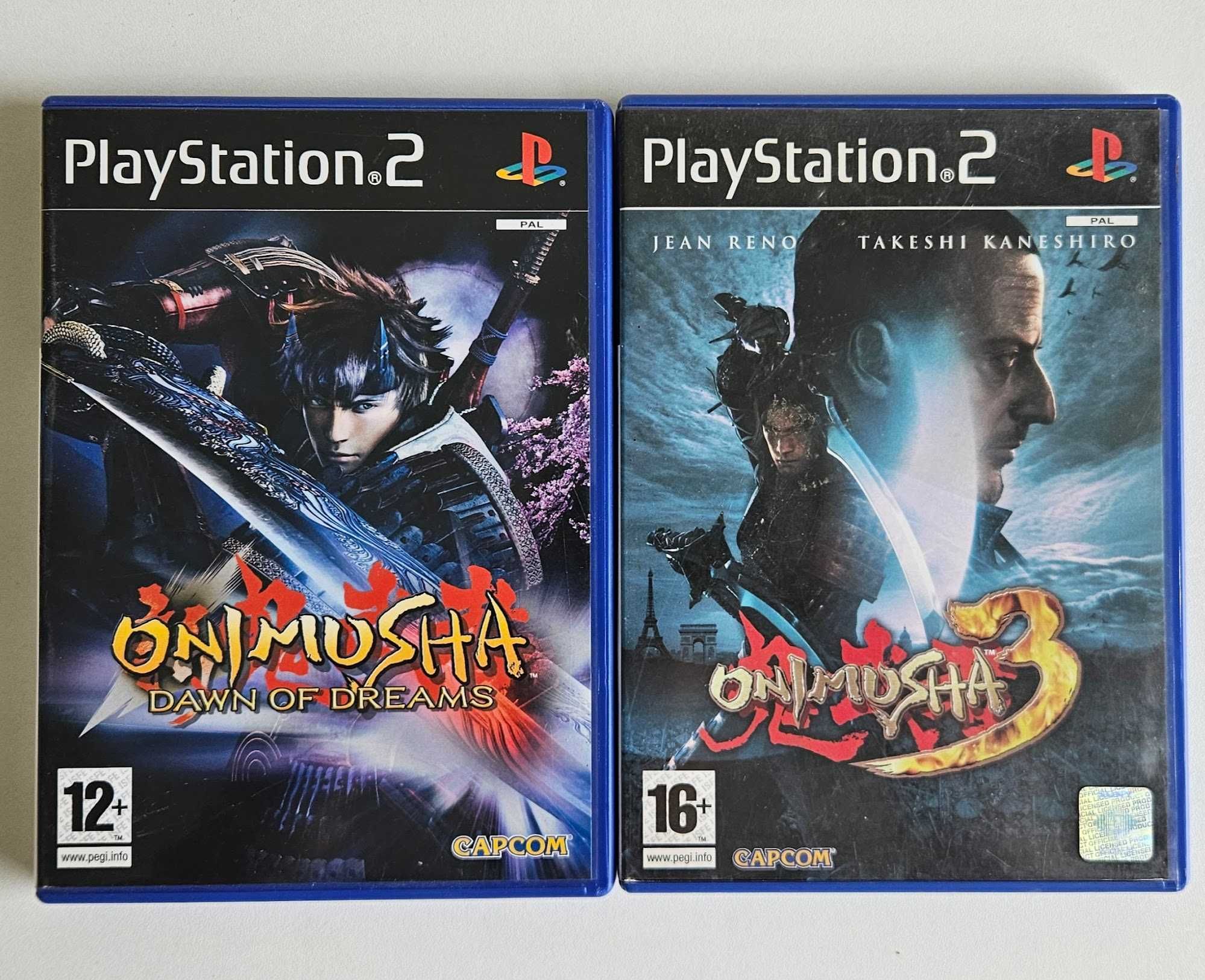 Onimusha 3 Dawn of Dreams capcom resident evil PS2 PlayStation 2