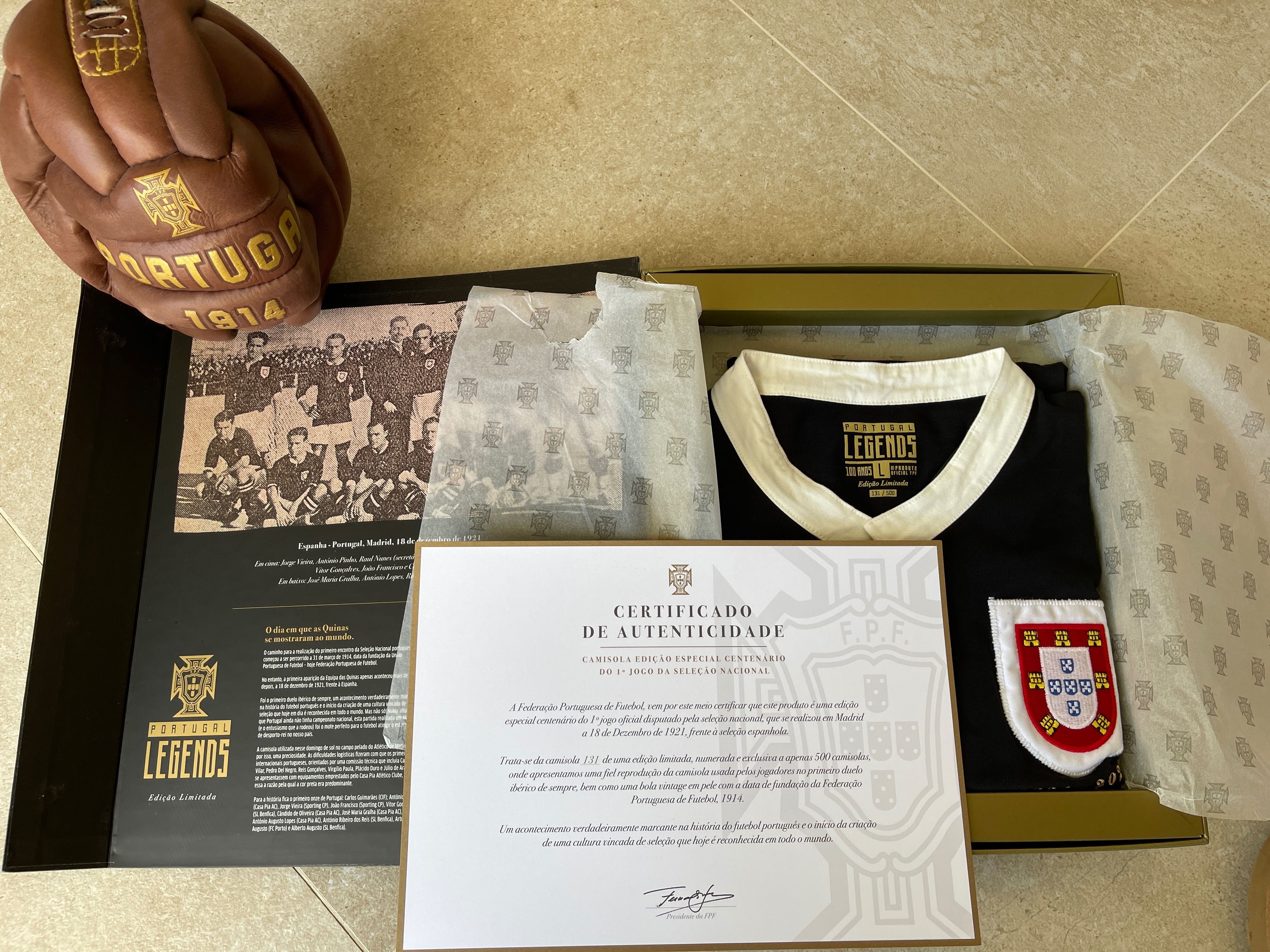 Camisola de Portugal Edição Limitada Centenário