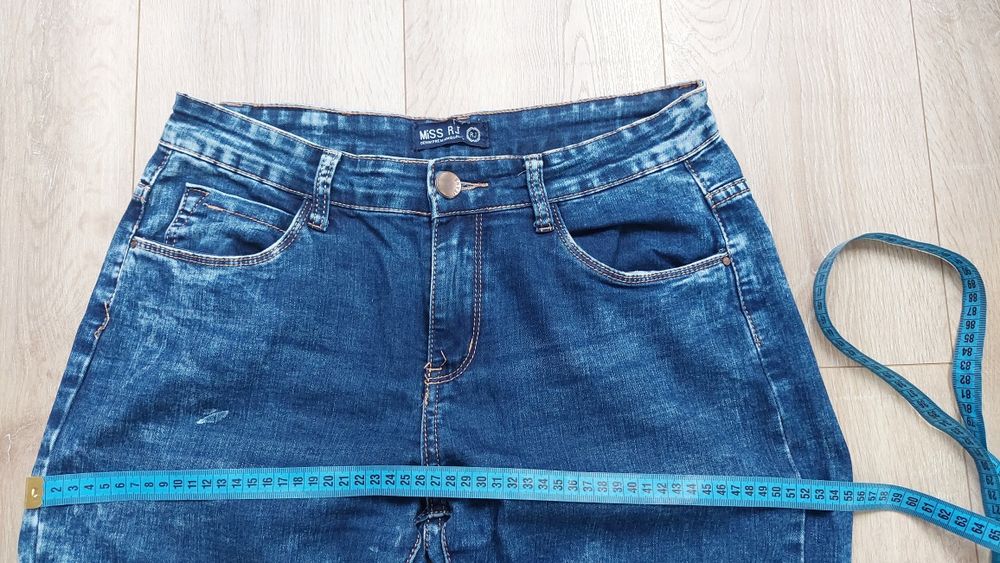 spodnie damskie jeansowe r. 38