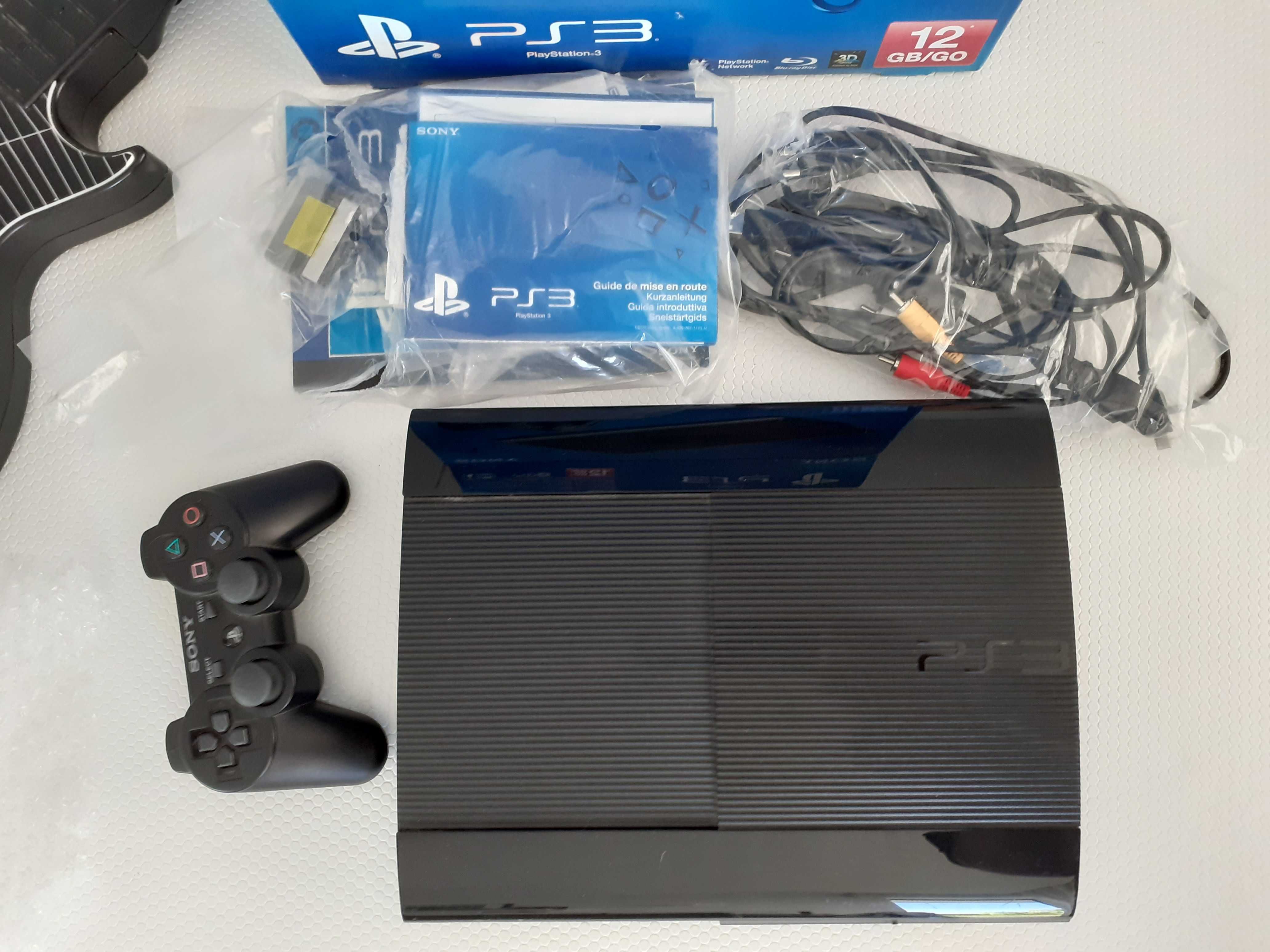 Consola PlayStation 3 PS3 Completa com Jogos