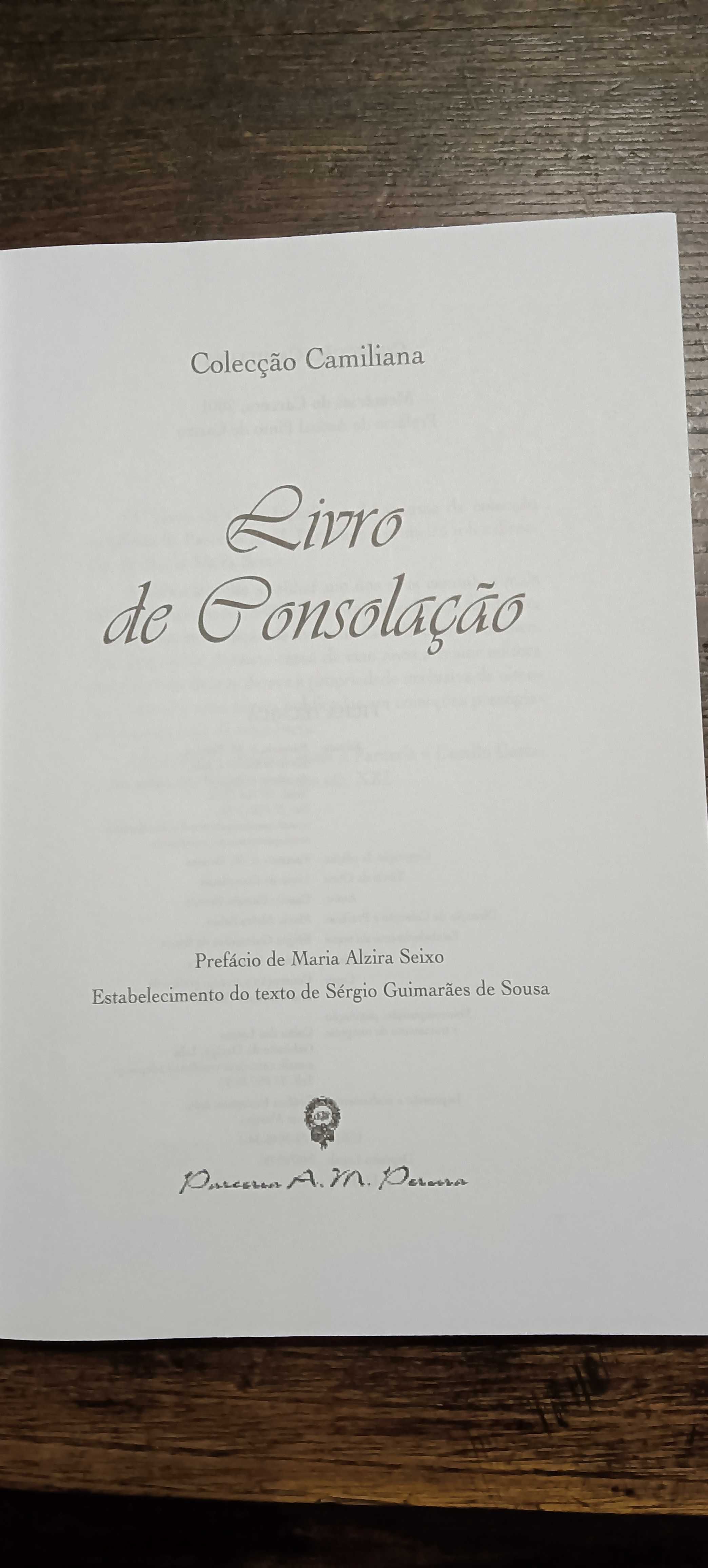 Livro de Consolação de Camilo Castelo Branco