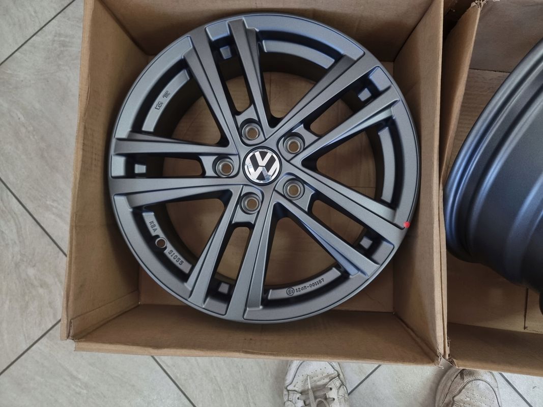 Nowe Felgi Grafit Vw Golf V Vi Vii Viii Touran Scirocco Eos 16" 5x112
