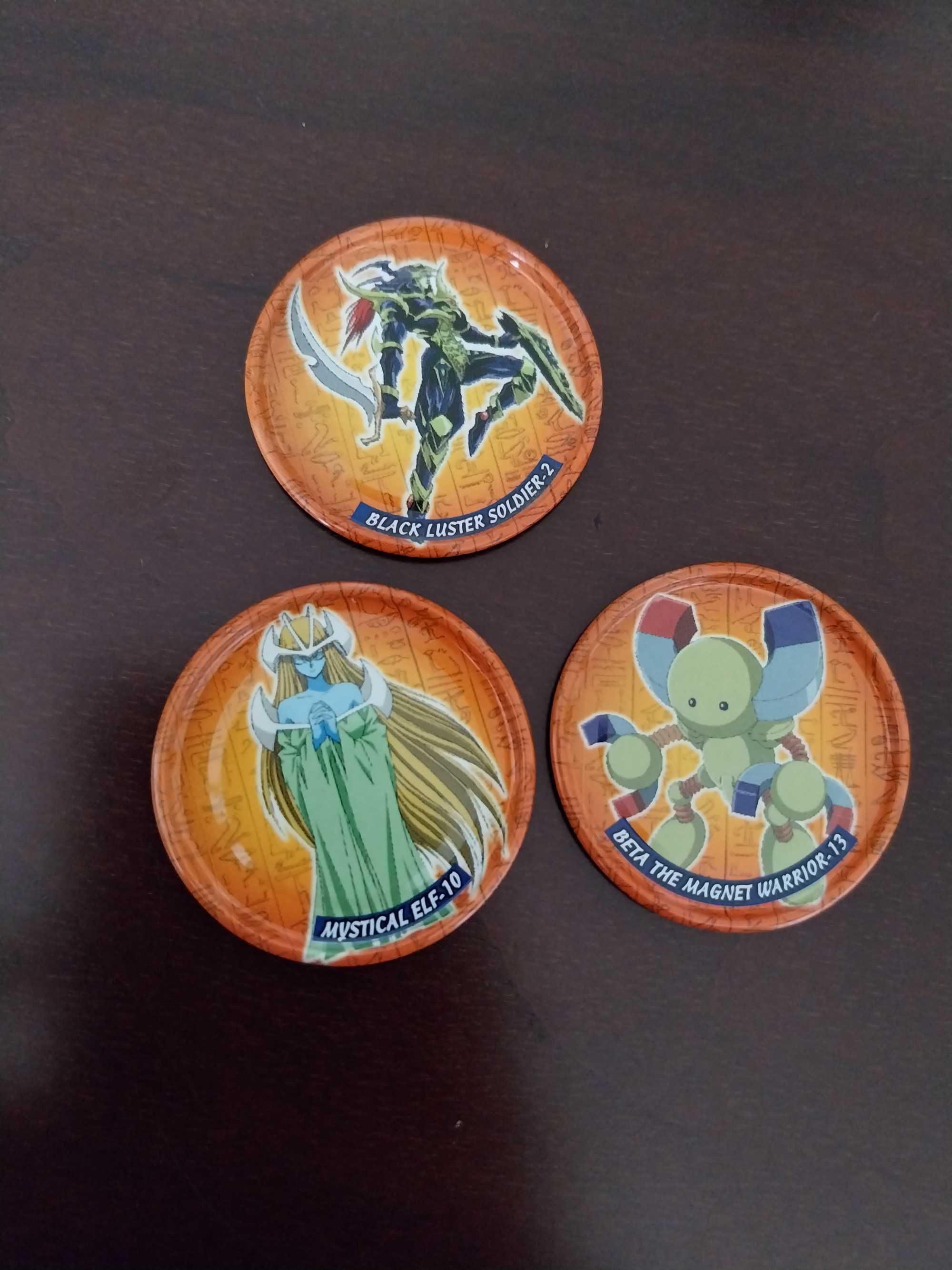 Lote 3 Metal Tazos Yu Gi Oh (Yami Yugi)