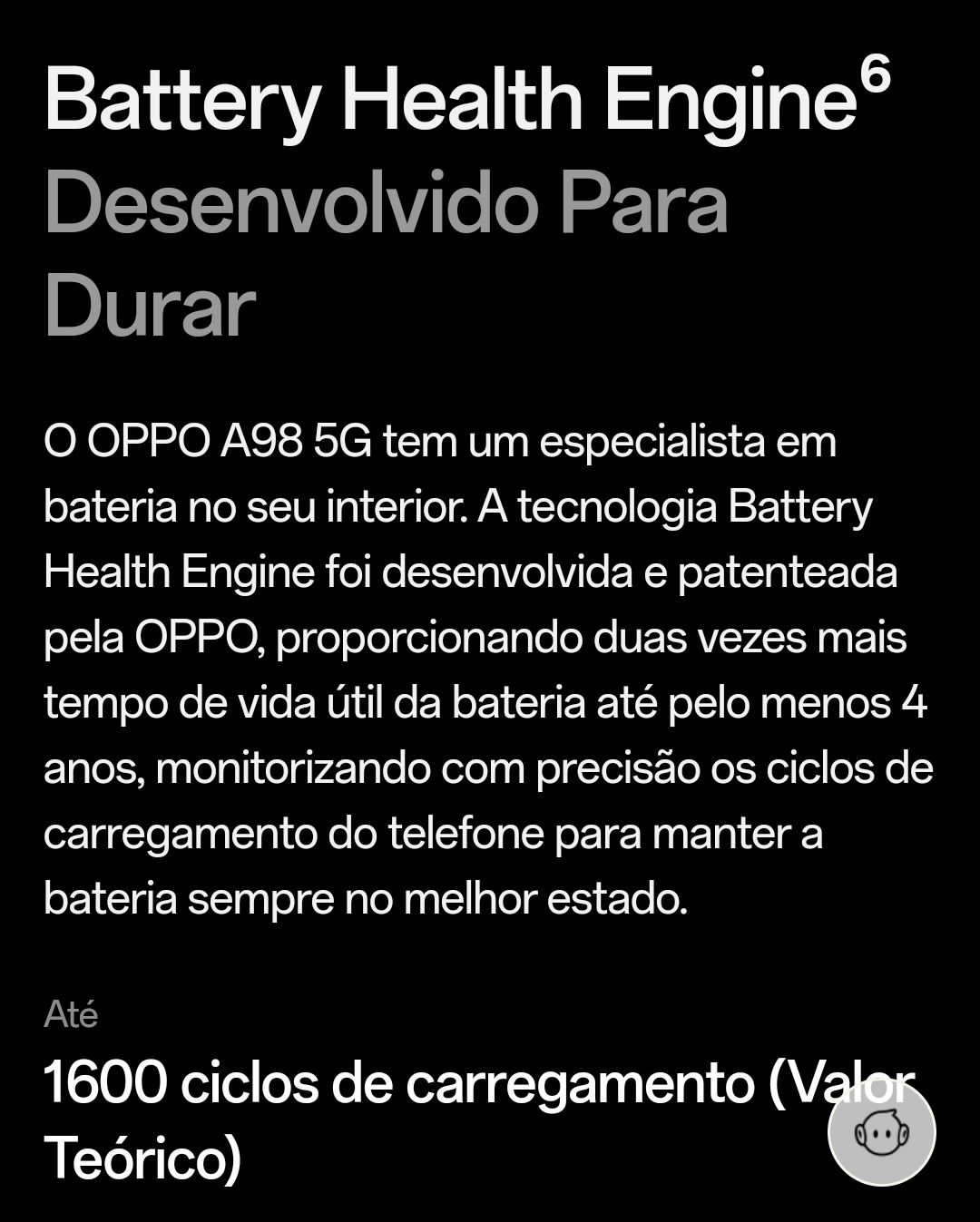 OPPO NOVO CAIXA A98 256G 5G + capa preta