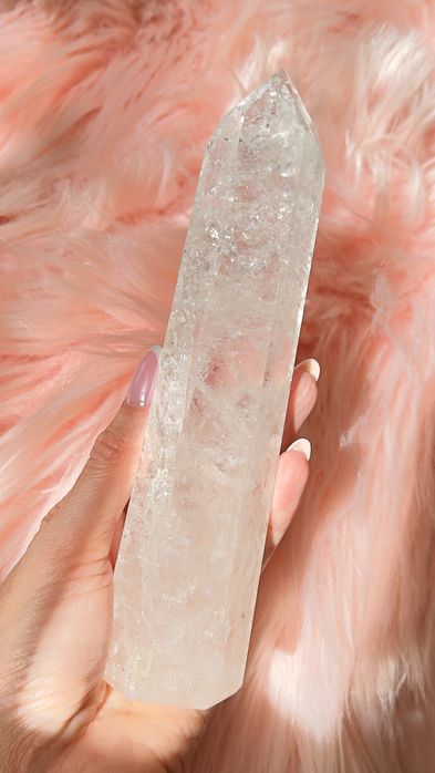 Kryształ Górski 17 cm • Moc Intencji • Spokój Umysłu