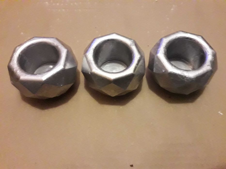 osłonki doniczki do sukulentów kaktusów świeczniki zestaw 3 sztuk