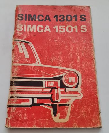 Simca 1301S 1501S Instrukcja obsługi naprawy schemat Instalacji elektr