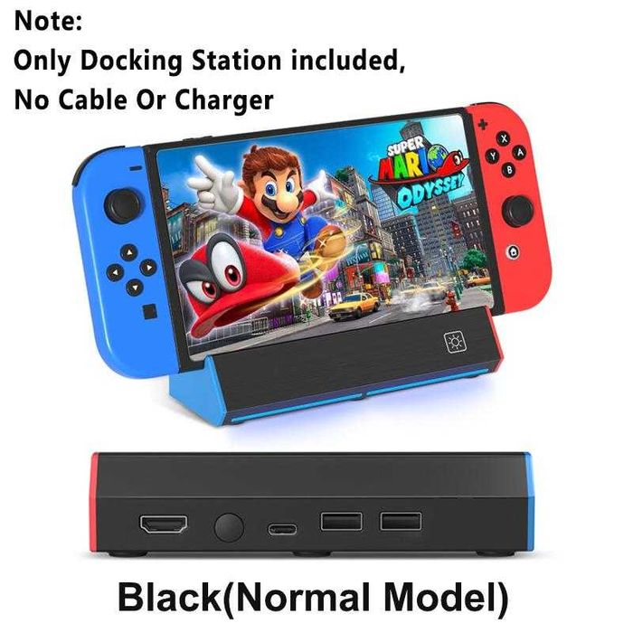 Base de estação de carregamento portátil para nintendo switch/switch