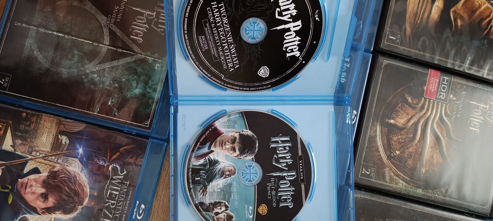 Harry Potter DVD BlueRay 9 części