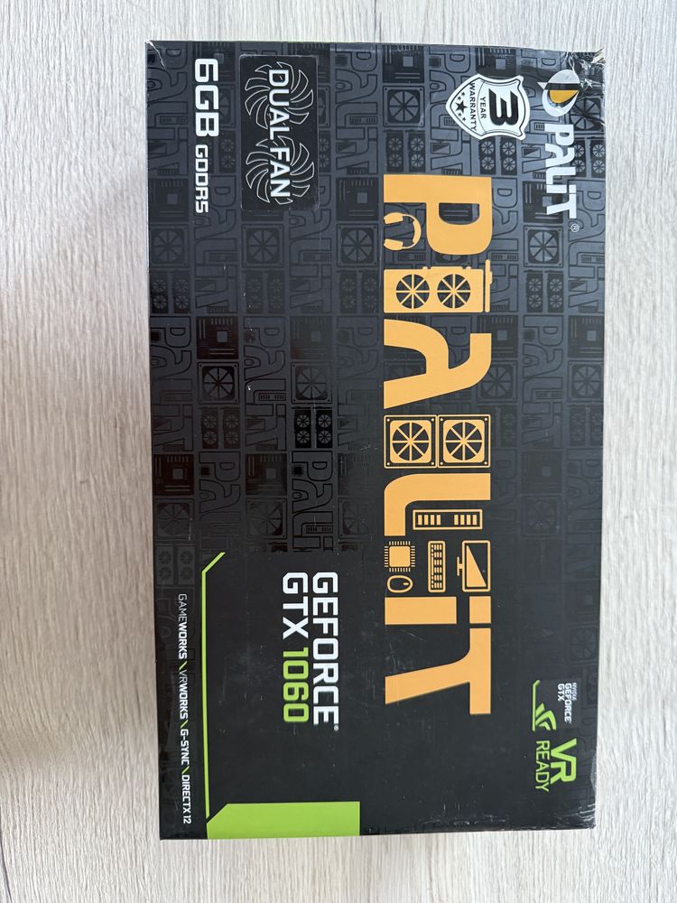 Karta Graficzna Palit NVIDIA GeForce  GTX 1060 6GB