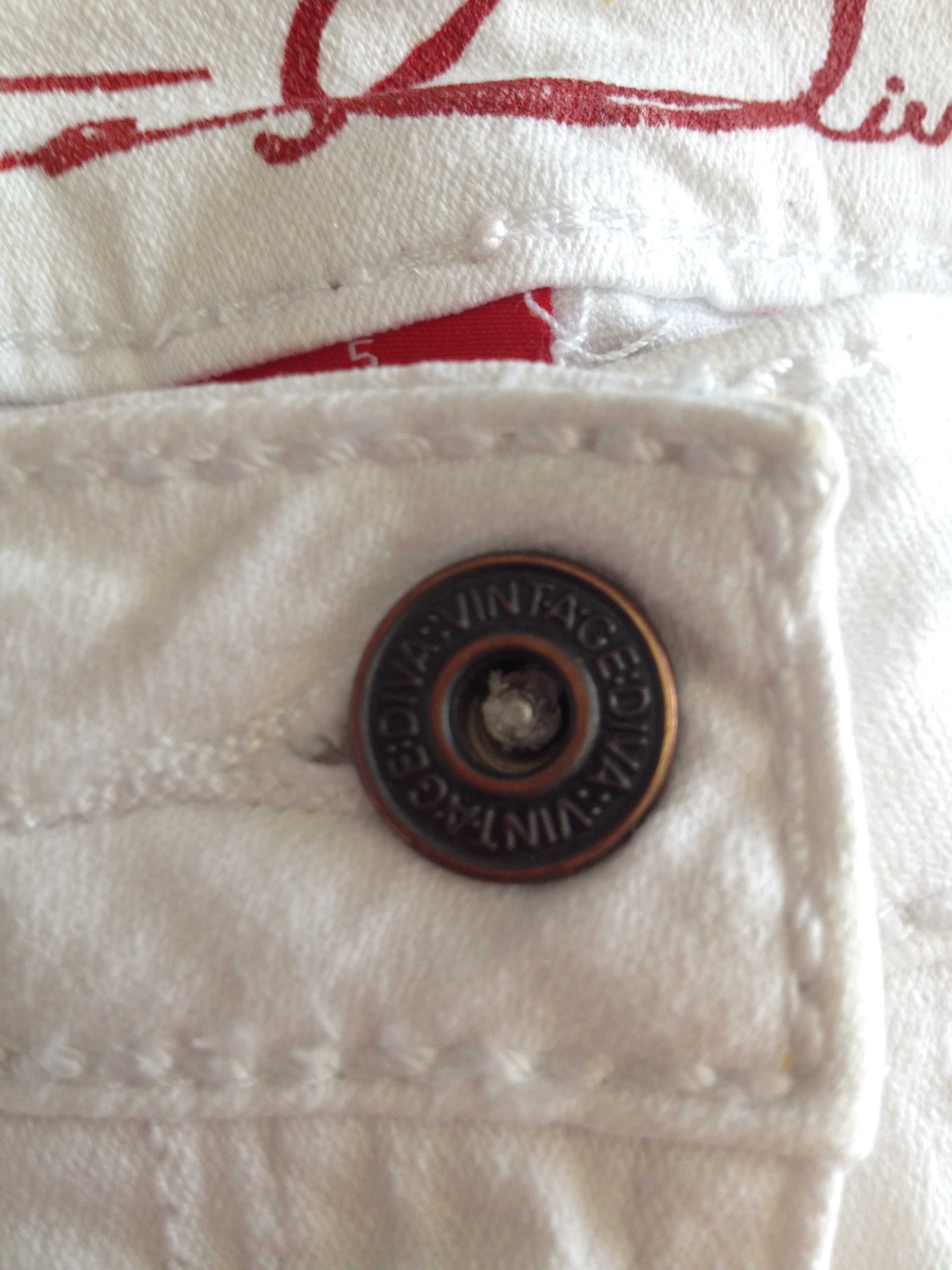 Bermudas brancas  - Vintage