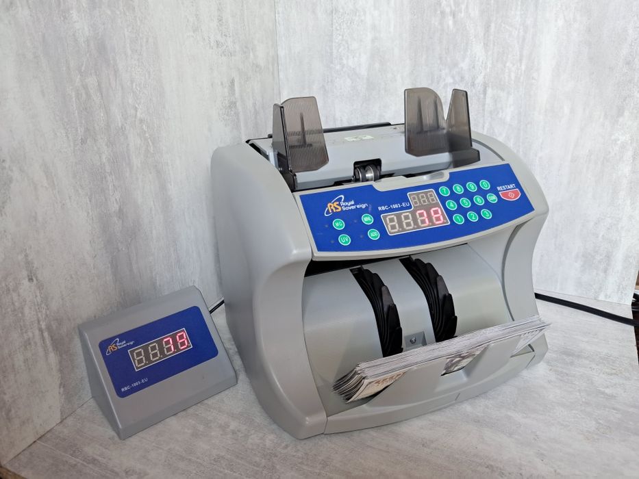 Лічильник банкнот RBC-1003. Счётчик купюр з УФ. Купюросчетная машинка