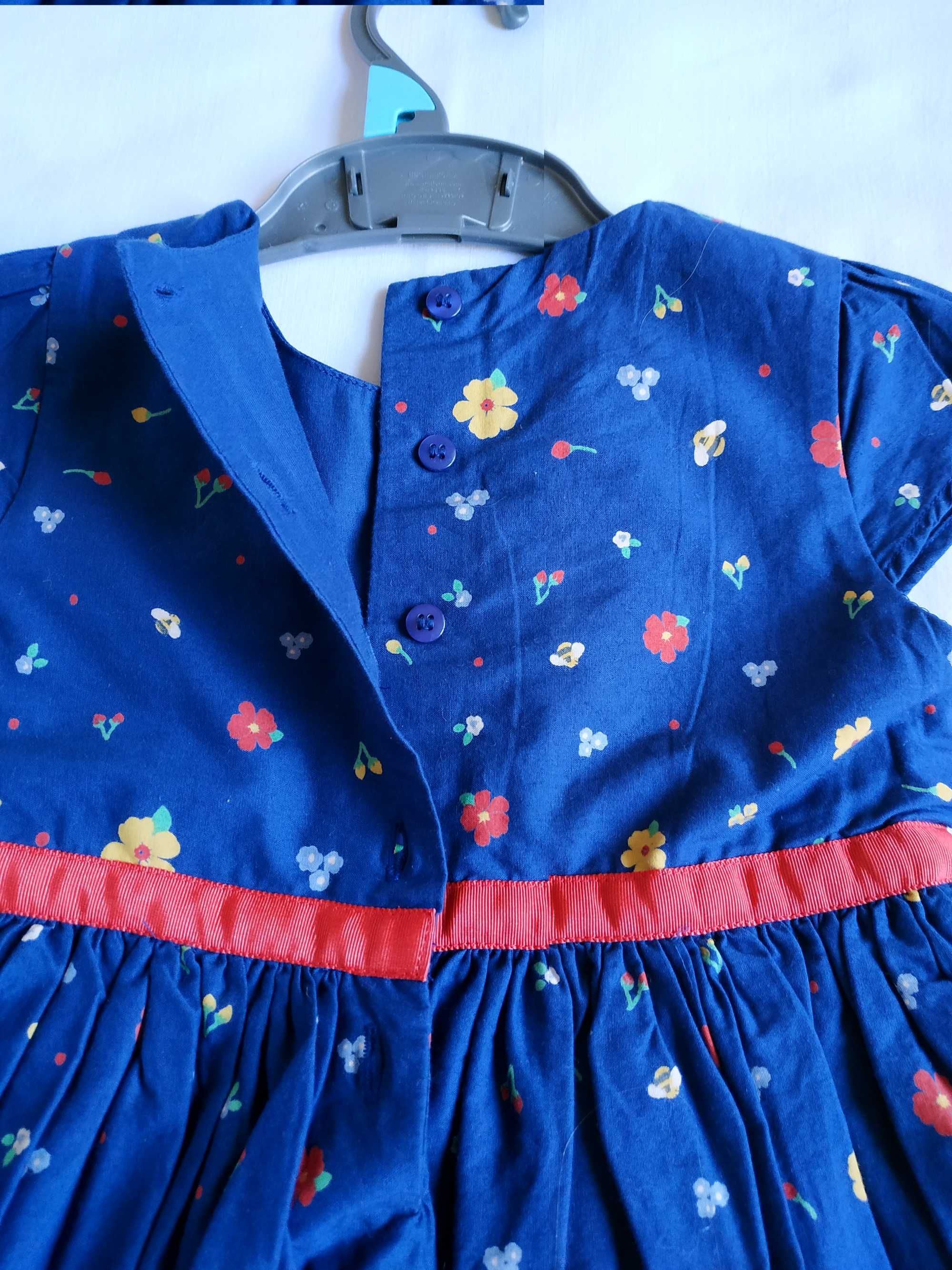 Хлопковое летнее новое платье 98 Mothercare 104 сукна літня 116