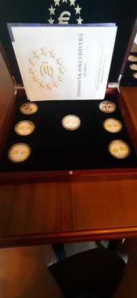 Kolekcja monet srebrnych Euro-wspólna waluta Europy