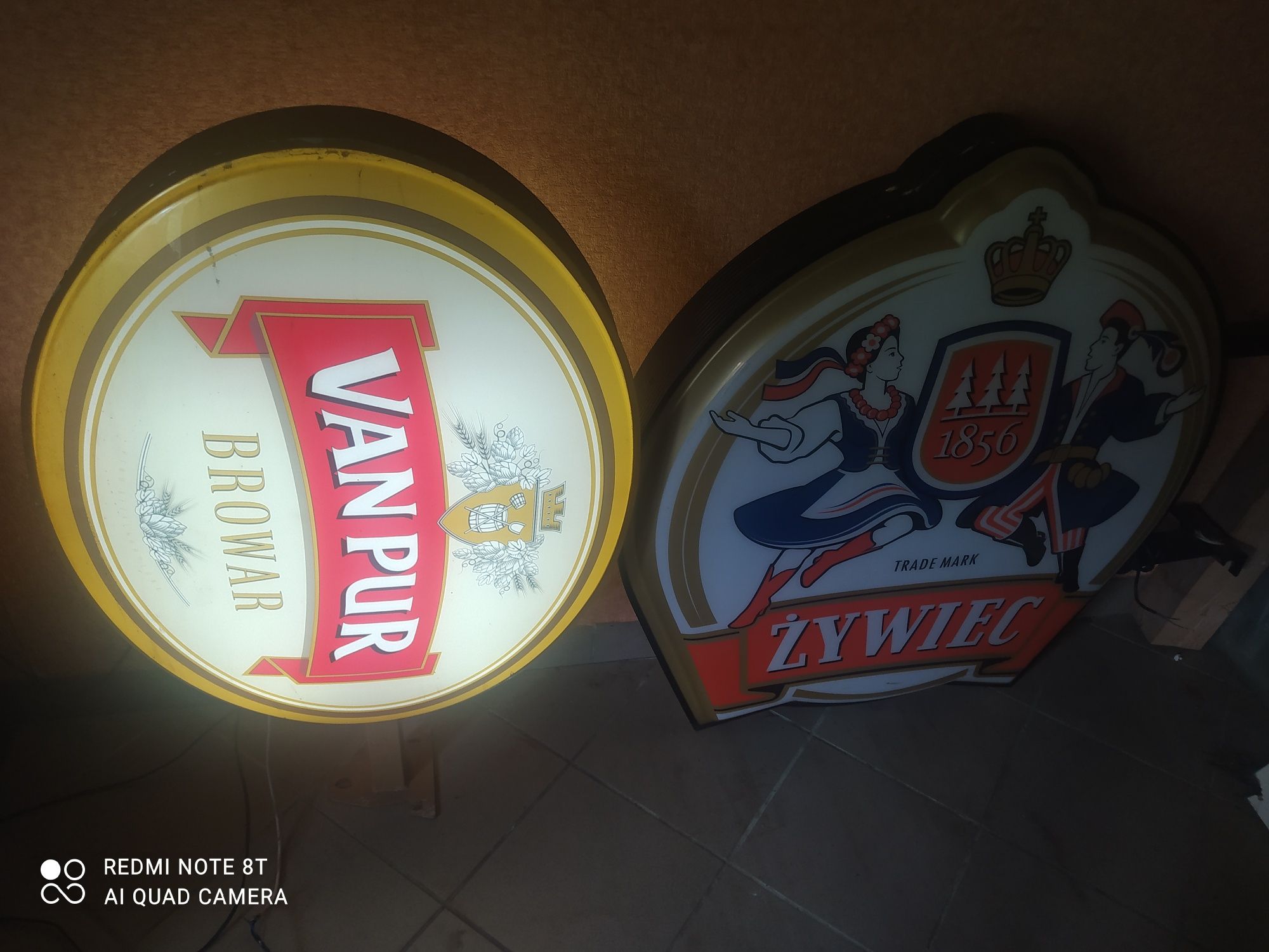 Sprzedam Neony działające podświetlane Reklamy Piw