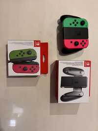 Joycony kolorowe z podstawką Nintendo Switch