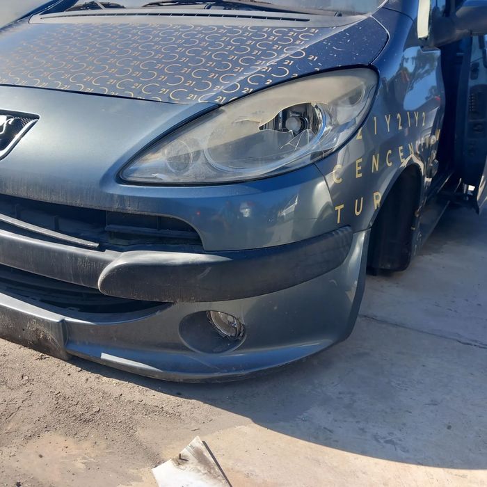 Frente completa sem airbags peugeot 1007