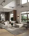 Candeeiro suspensão led estilo Vertigo de Constance Guisset